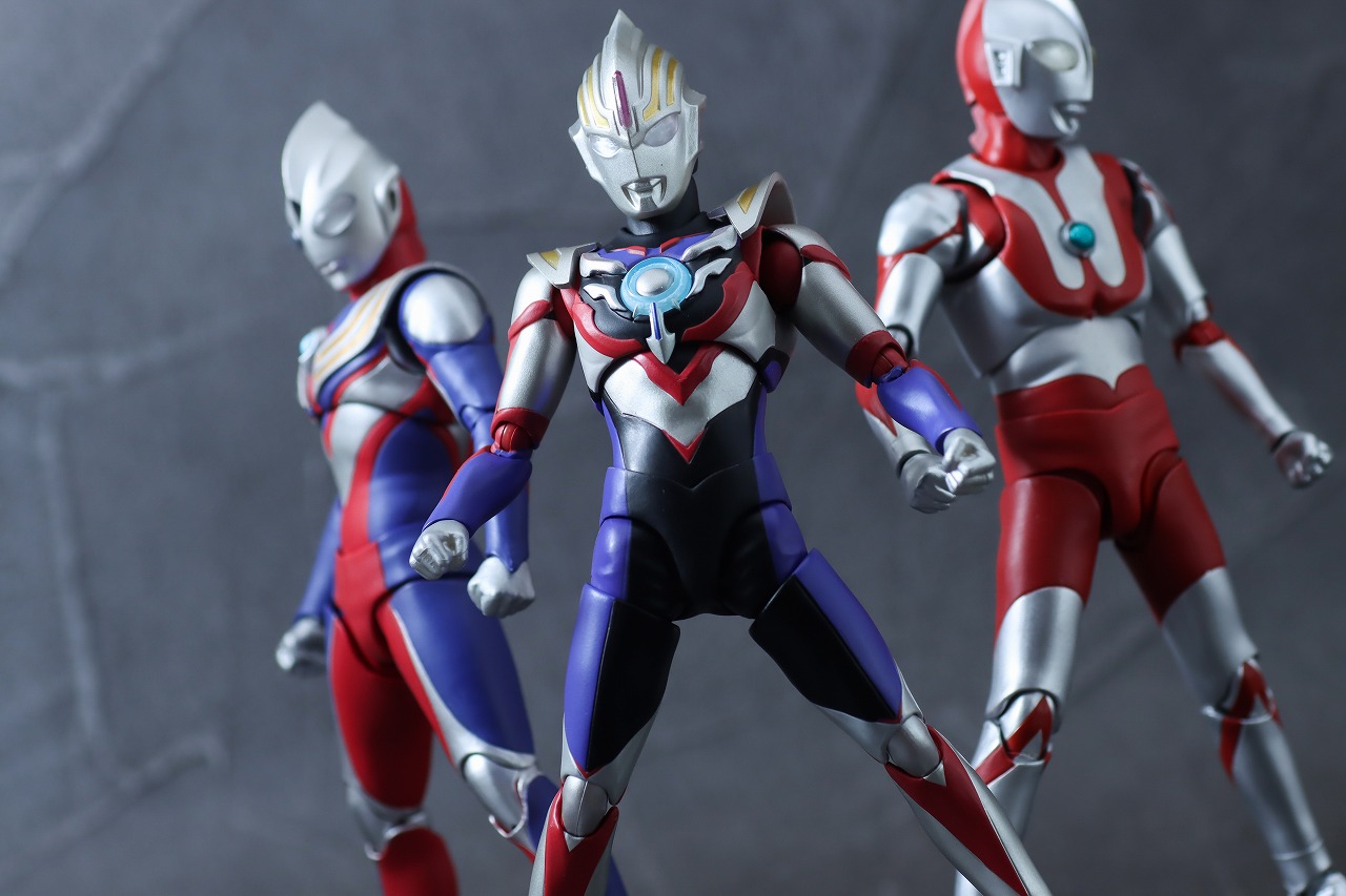 S.H.フィギュアーツ　ウルトラマンオーブ スペシウムゼペリオン（ニュージェネレーション スターズVer.）　レビュー　アクション　真骨彫製法　ティガ