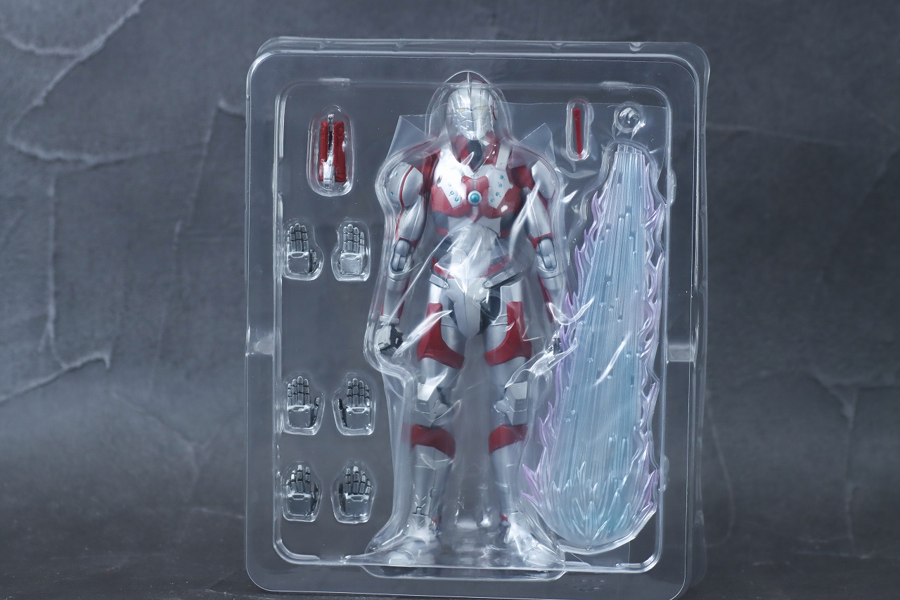 S.H.フィギュアーツ　ULTRAMAN SUIT ZOFFY the Animation　レビュー　パッケージ