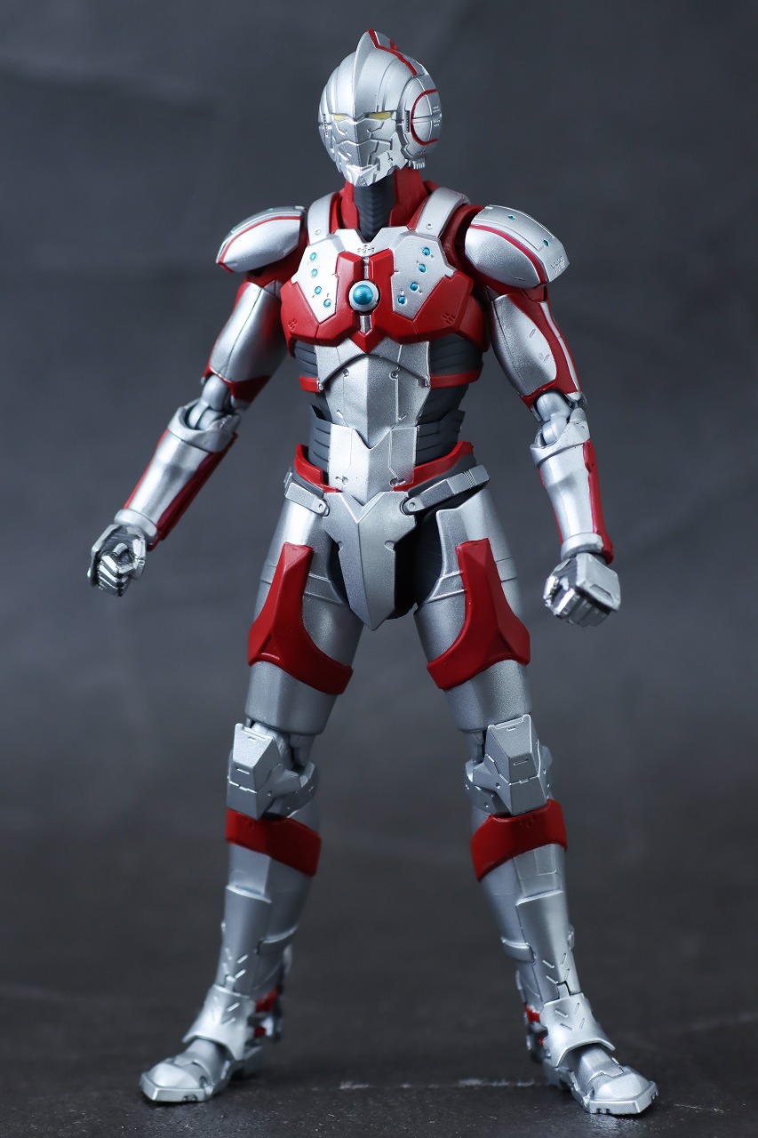 S.H.フィギュアーツ　ULTRAMAN SUIT ZOFFY the Animation　レビュー　本体