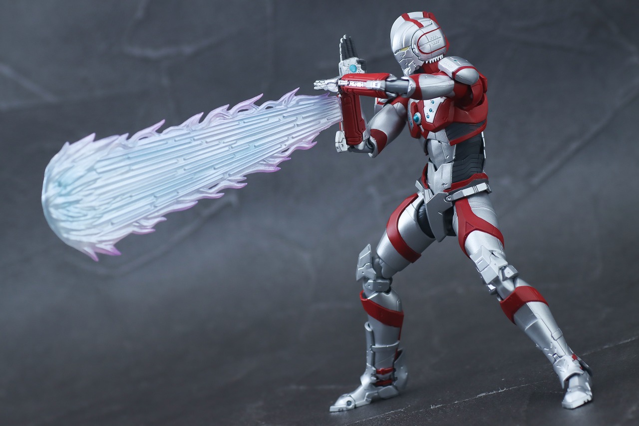 S.H.フィギュアーツ　ULTRAMAN SUIT ZOFFY the Animation　レビュー　アクション