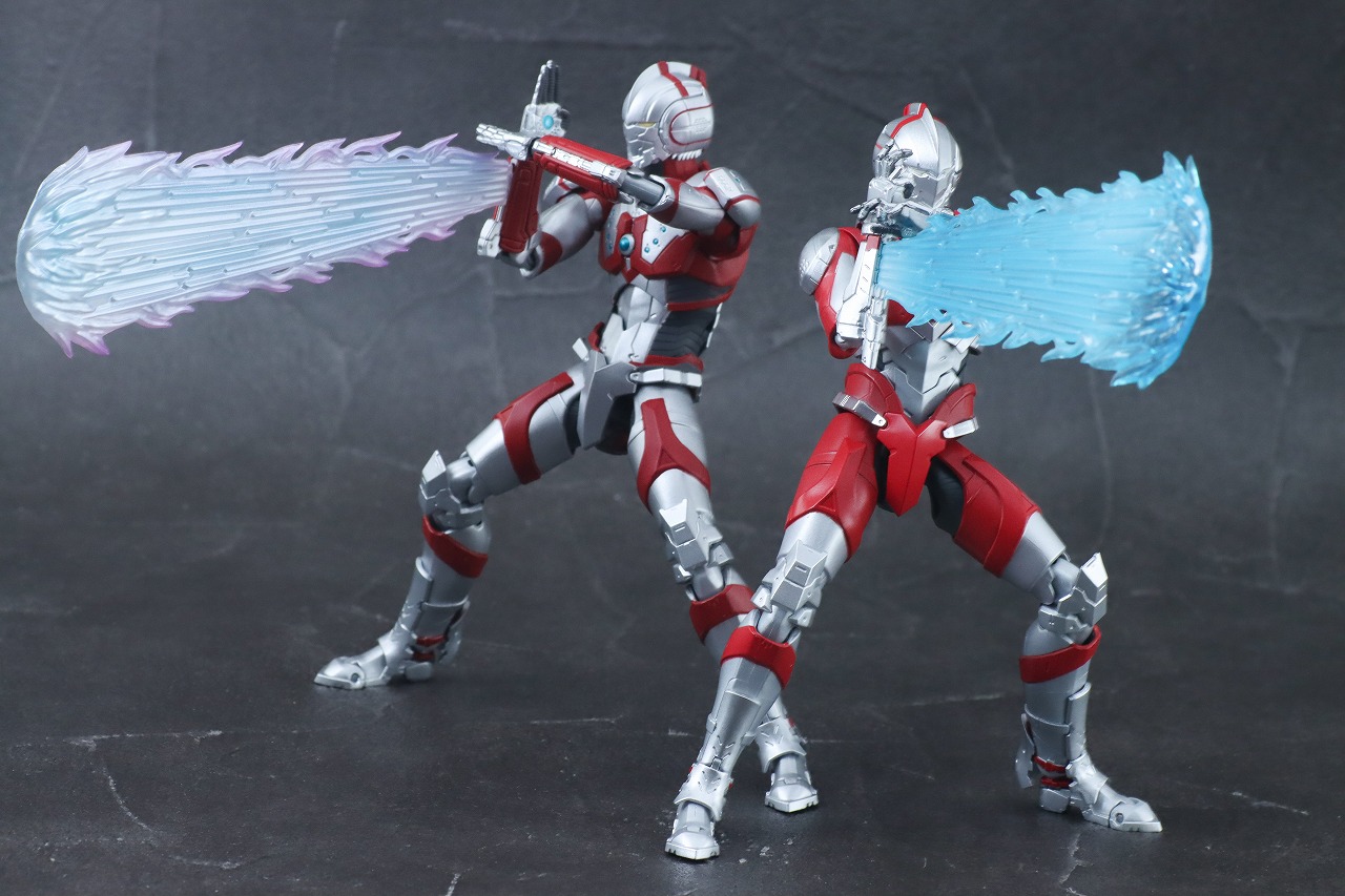 S.H.フィギュアーツ　ULTRAMAN SUIT ZOFFY the Animation　レビュー　アクション