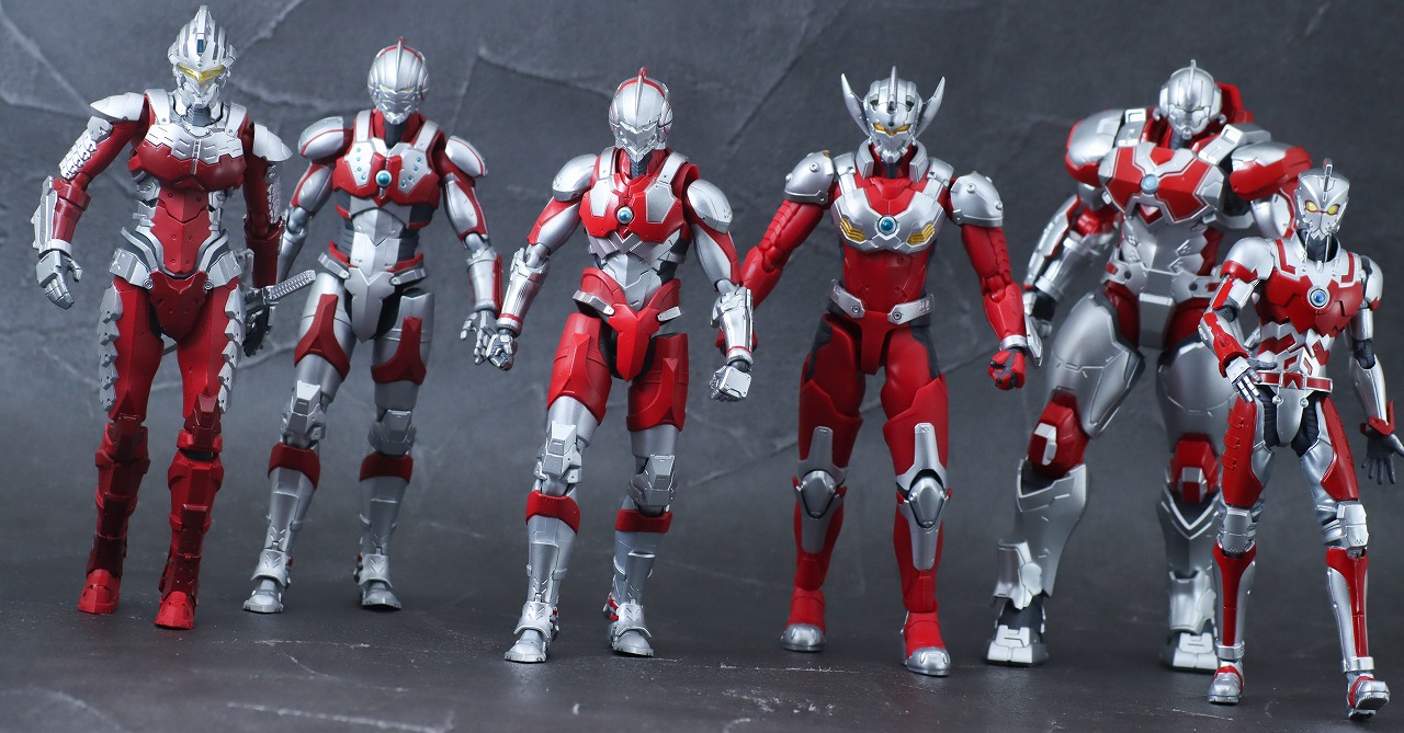 S.H.フィギュアーツ　ULTRAMAN SUIT ZOFFY the Animation　レビュー　アクション　Ver7.2　ACE　JACK　TARO