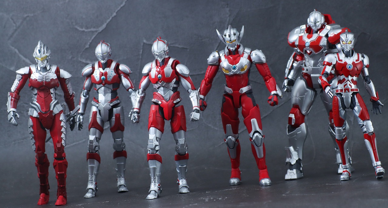 S.H.フィギュアーツ　ULTRAMAN SUIT ZOFFY the Animation　レビュー　アクション　Ver7.2　ACE　JACK　TARO