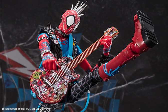 【予約開始】S.H.フィギュアーツ新作！『スパイダーバース』版スパイダーパンクが24年7月に発売！