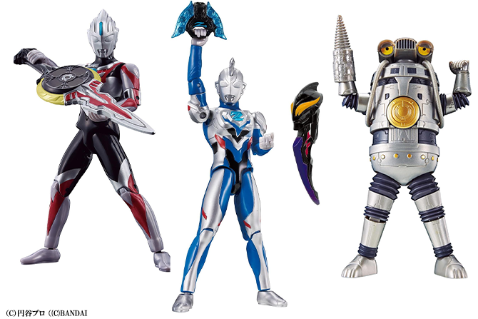 ウルトラアクションフィギュア新作！ウルトラマンゼット オリジナル＆セブンガー＆オーブ オリジンが発売決定！