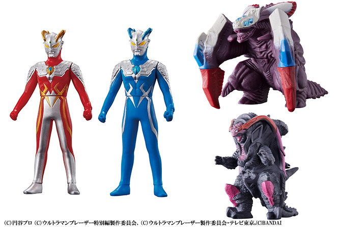 ウルトラソフビからストロングコロナ＆ルナミラクルゼロが発売！『ブレーザー』怪獣ソフビも