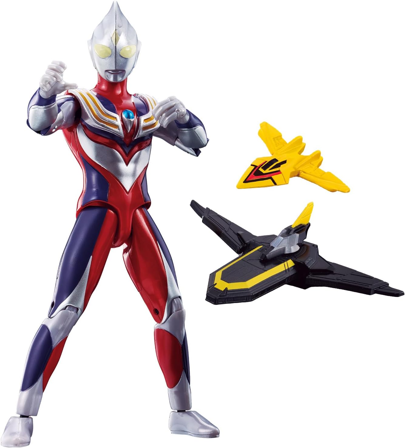 ウルトラアクションフィギュア　ウルトラマンティガ マルチタイプ＆ガッツウイングセット