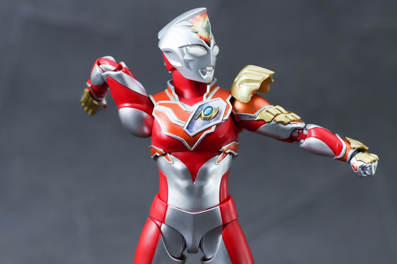 S.H.フィギュアーツ　ウルトラマンデッカー　ストロングタイプ　レビュー　可動範囲