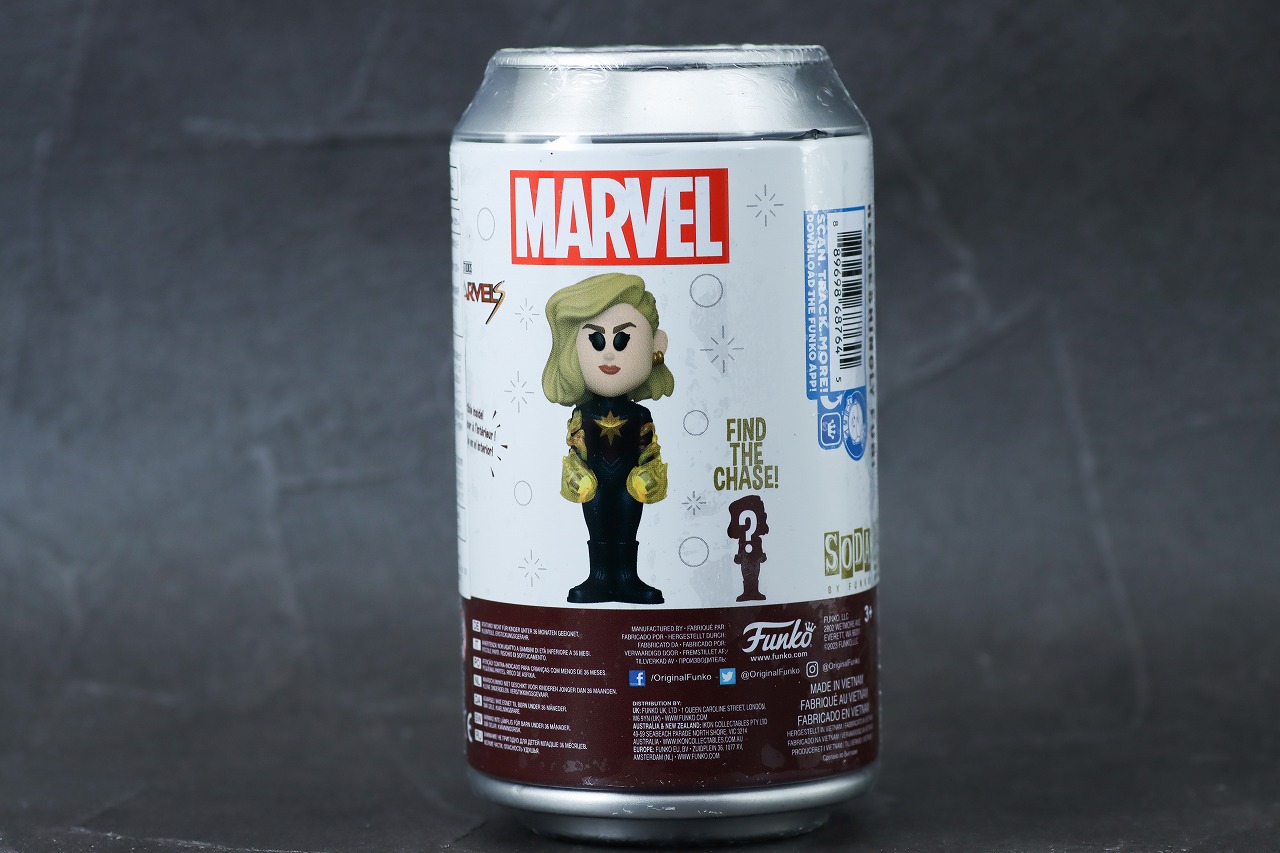 POP! SODA COLLECTIBLE　キャプテン・マーベル