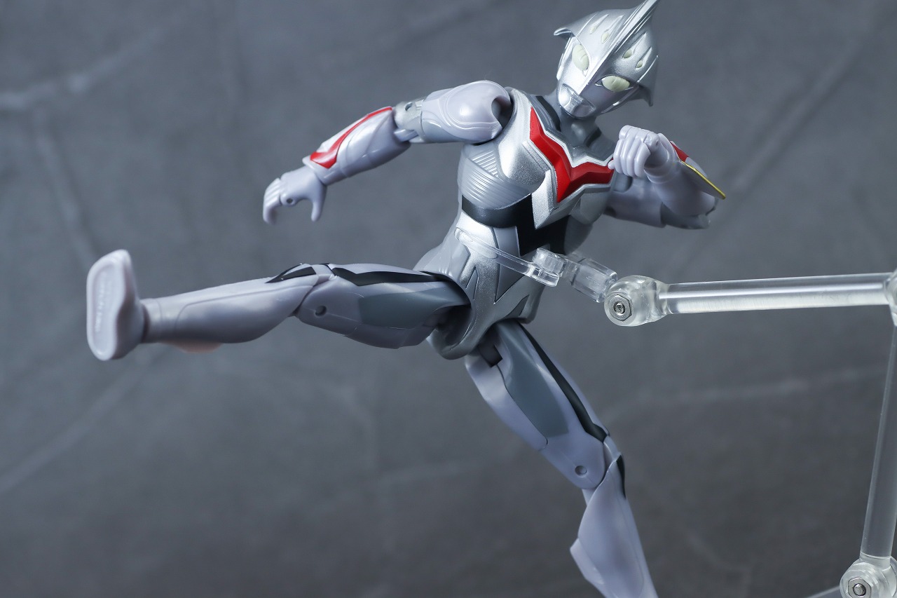 ウルトラアクションフィギュア　ウルトラマンネクサス アンファンス　レビュー　アクション