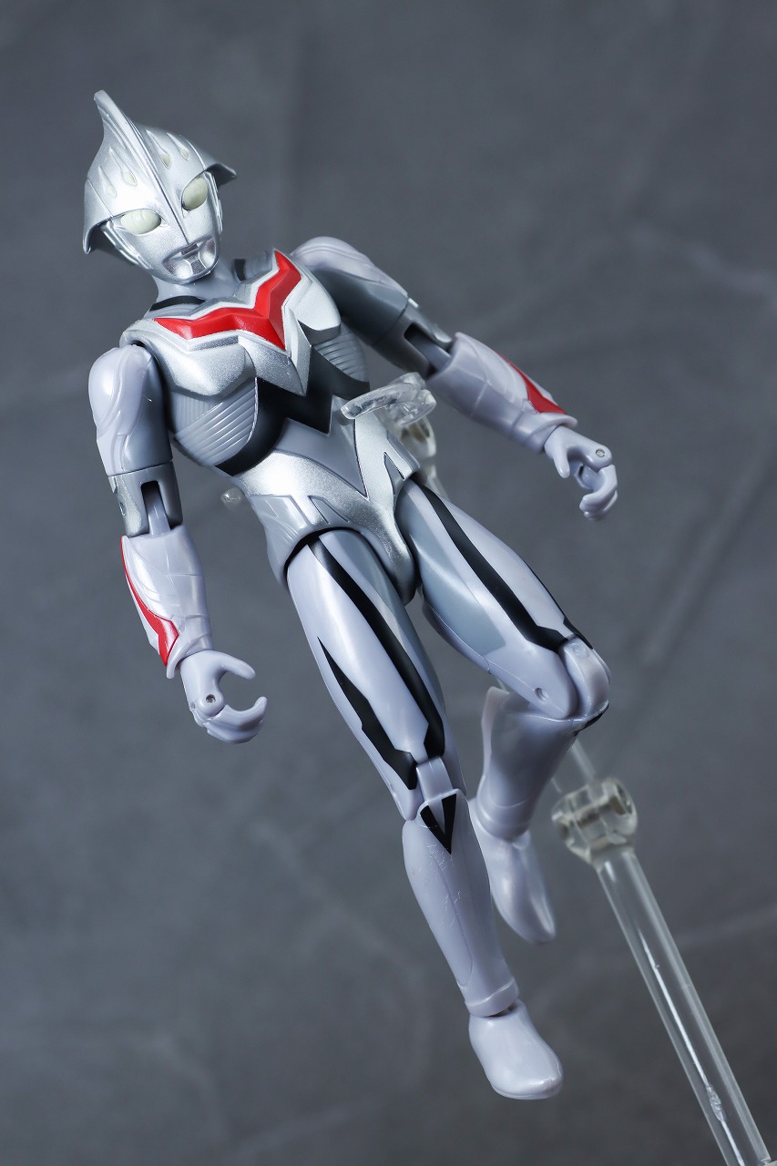 ウルトラアクションフィギュア　ウルトラマンネクサス アンファンス　レビュー　アクション