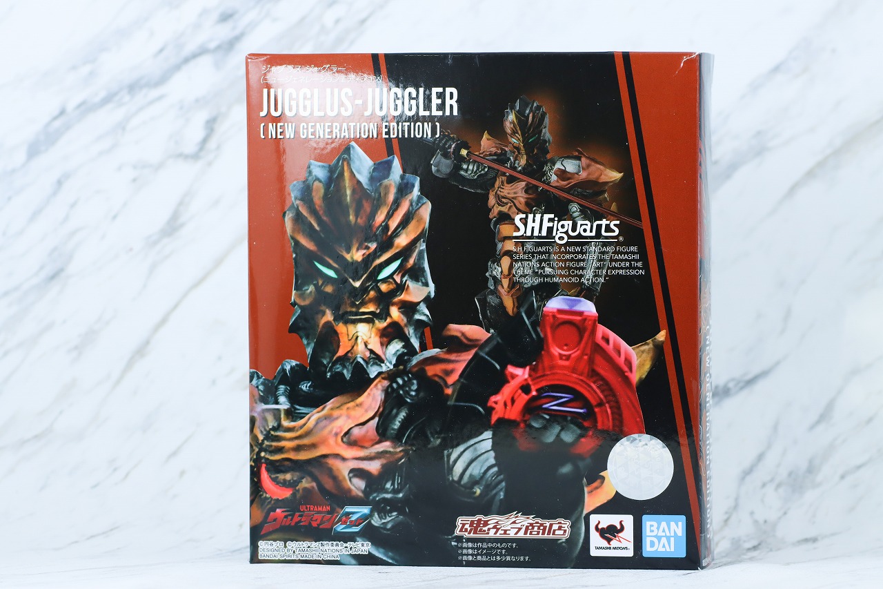 S.H.フィギュアーツ　ジャグラス・ジャグラー（ニュージェネレーション・エディション）　レビュー　パッケージ