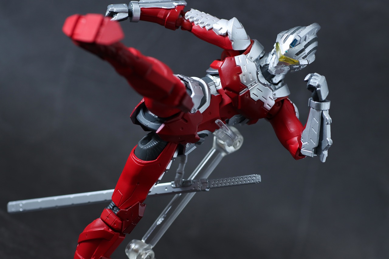 S.H.Figuarts ULTRAMAN SUIT Ver7 the Animation レビュー アクション
