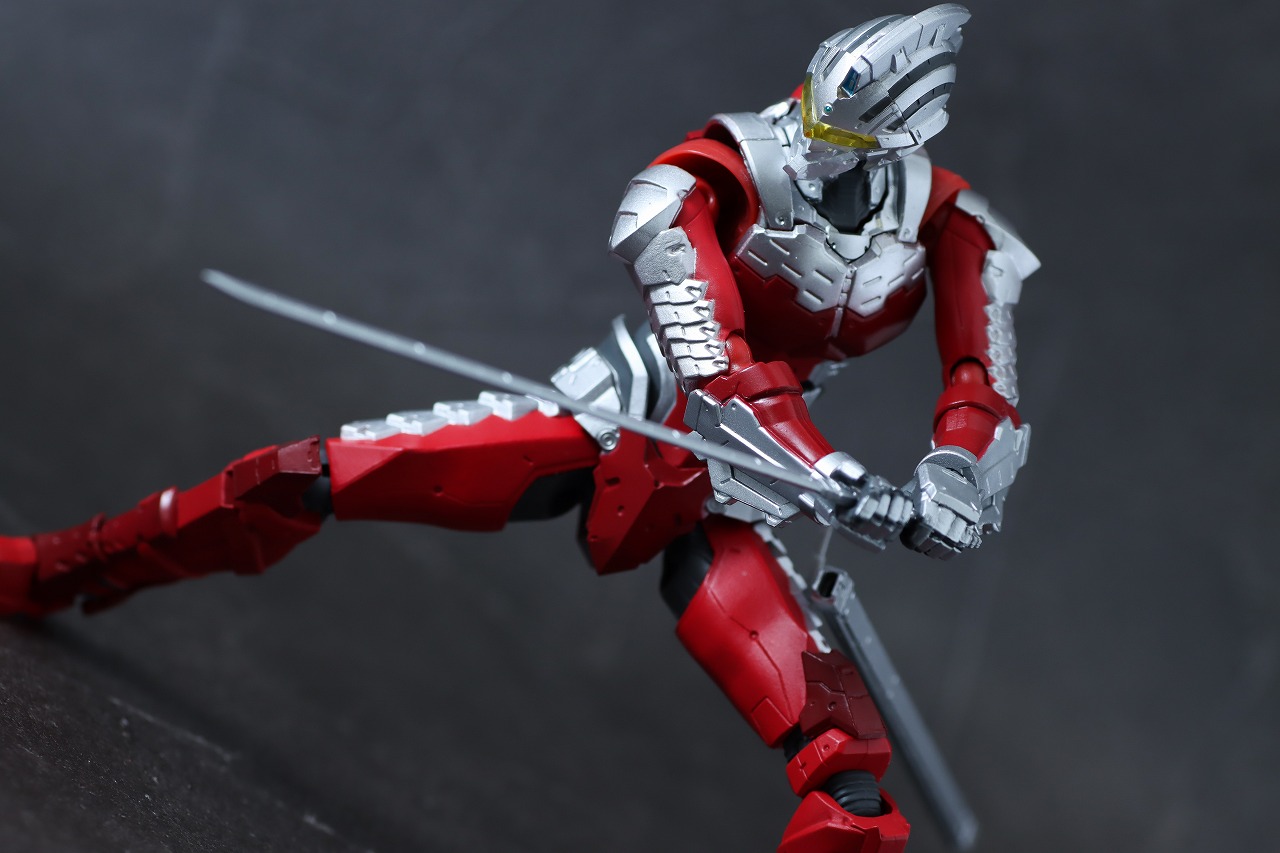 S.H.Figuarts ULTRAMAN SUIT Ver7 the Animation レビュー アクション