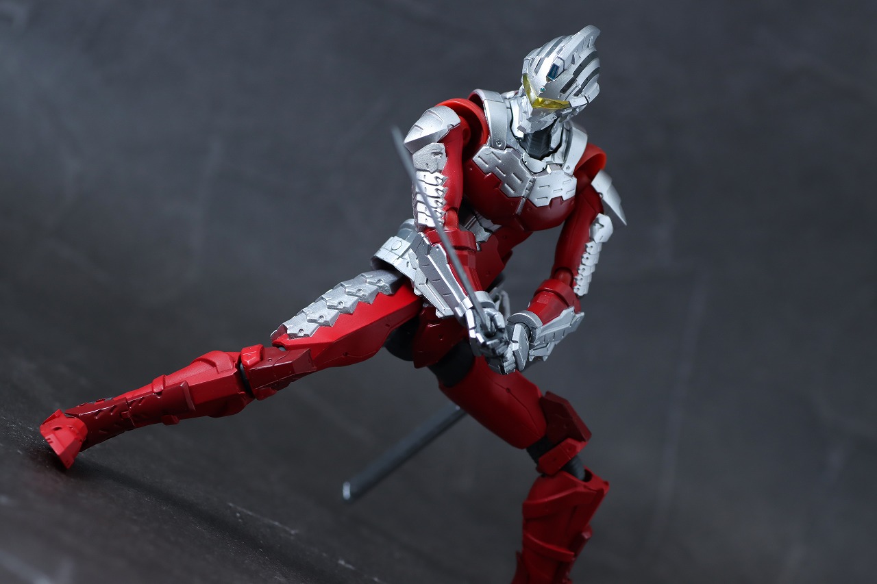 S.H.Figuarts ULTRAMAN SUIT Ver7 the Animation レビュー アクション