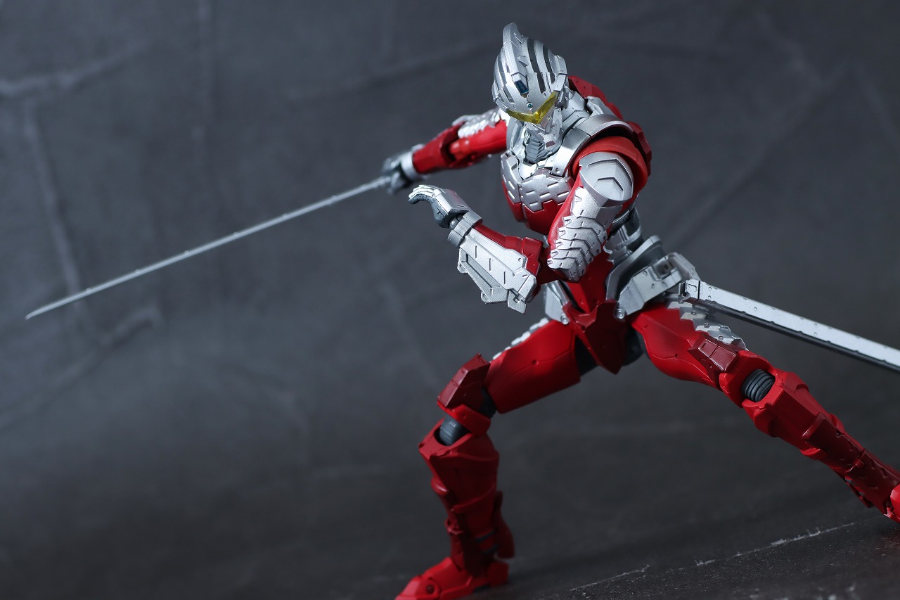 S.H.Figuarts ULTRAMAN SUIT Ver7 the Animation レビュー アクション