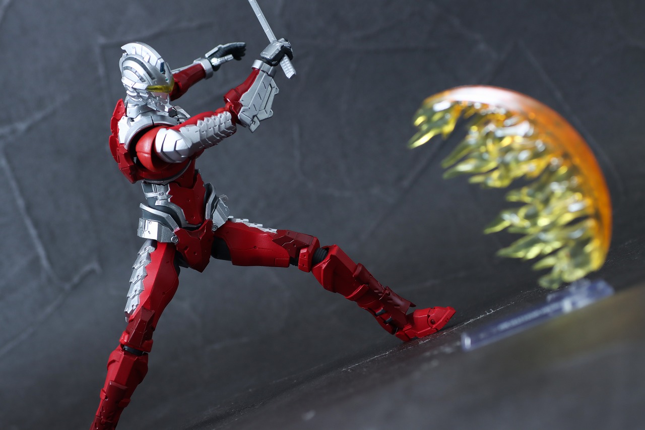 S.H.Figuarts ULTRAMAN SUIT Ver7 the Animation レビュー アクション