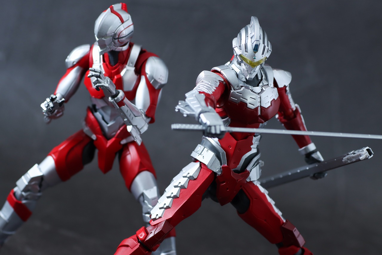 S.H.Figuarts ULTRAMAN SUIT Ver7 the Animation レビュー アクション