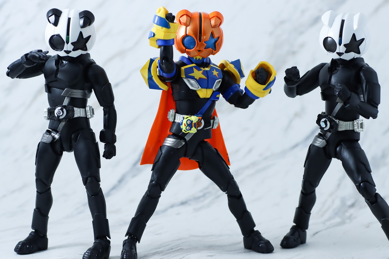 S.H.フィギュアーツ　デザイアグランプリ エントリーレイズセット　仮面ライダーダパーン　シロー　パンクジャック　レビュー　アクション