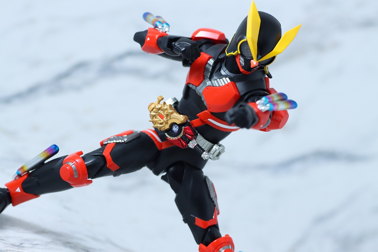 S.H.フィギュアーツ　デザイアグランプリ エントリーレイズセット　仮面ライダーギンペン フィーバーブーストフォーム　レビュー　アクション