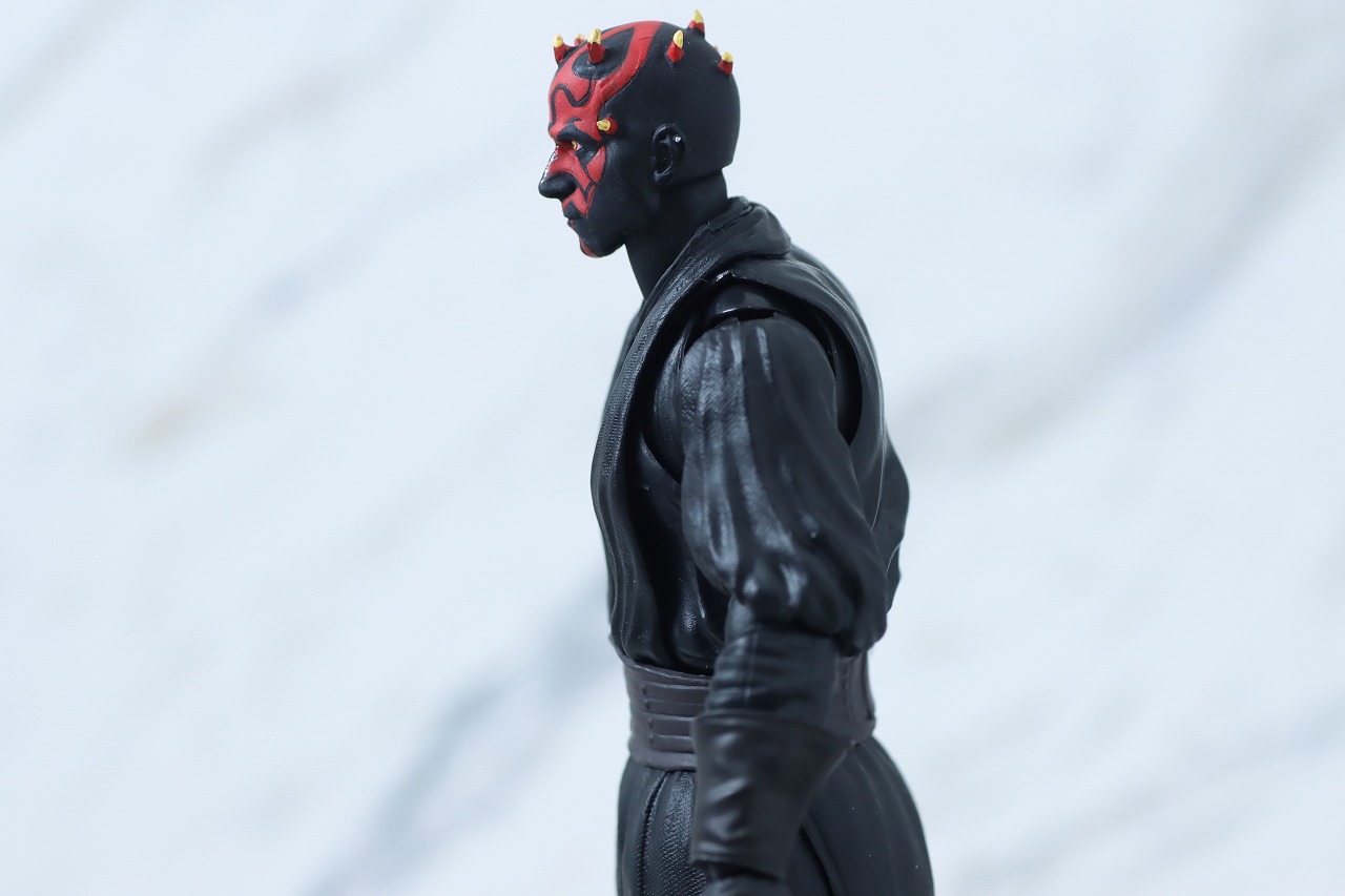 S.H.フィギュアーツ　ダース・モール（『スター・ウォーズ：ファントム・メナス』）　レビュー　可動範囲