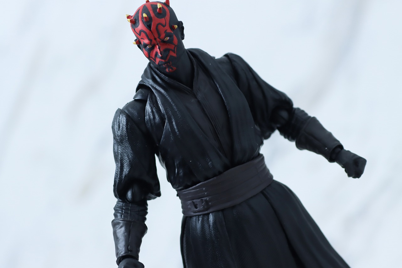 S.H.フィギュアーツ　ダース・モール（『スター・ウォーズ：ファントム・メナス』）　レビュー　アクション