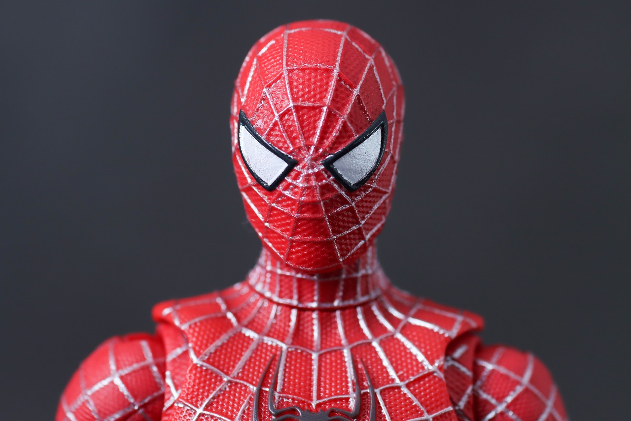 マーベルレジェンド　フレンドリー・ネイバーフッド・スパイダーマン　レビュー　付属品　マスクヘッド