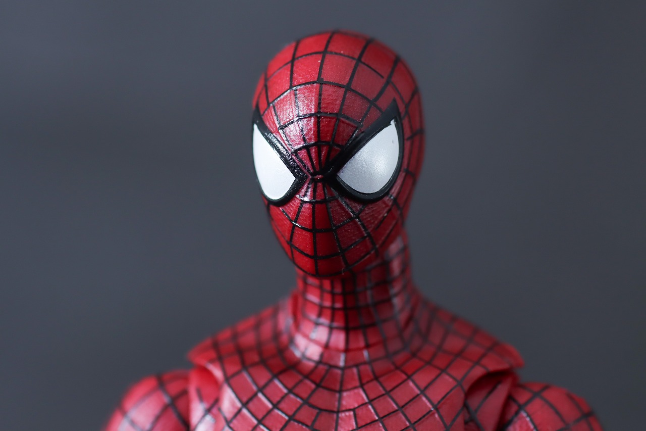 マーベルレジェンド　アメイジング・スパイダーマン　レビュー　付属品　マスクヘッド