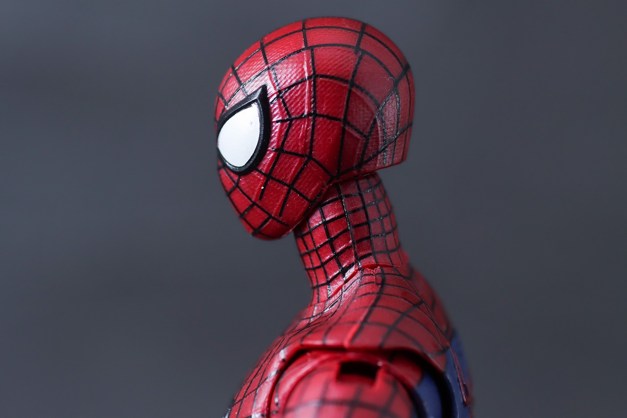 マーベルレジェンド　アメイジング・スパイダーマン　レビュー　付属品　マスクヘッド