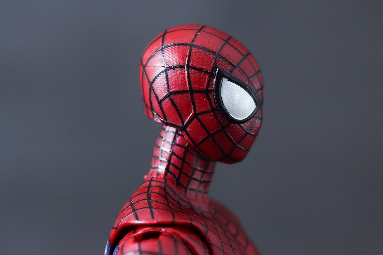 マーベルレジェンド　アメイジング・スパイダーマン　レビュー　付属品　マスクヘッド