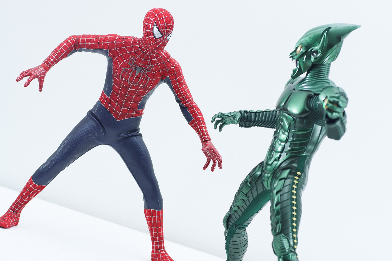 ホットトイズ ムービー・マスターピース　フレンドリー・ネイバーフッド・スパイダーマン　レビュー　アクション　グリーン・ゴブリン