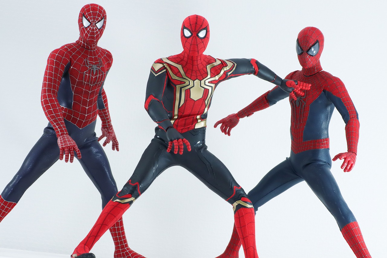 ホットトイズ ムービー・マスターピース　フレンドリー・ネイバーフッド・スパイダーマン　レビュー　アクション　アメイジング・スパイダーマン　インテクゲ―テッド・スーツ