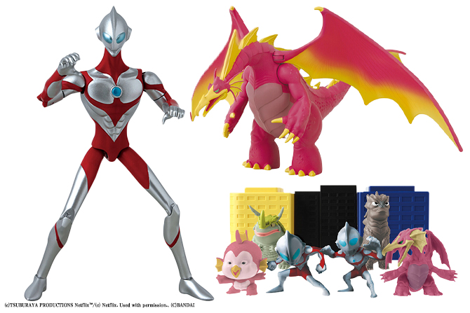 ウルトラアクションフィギュア新作！『ULTRAMAN:RISING』ウルトラマン＆ジャイガントロンが発売！ミニフィギュアも登場