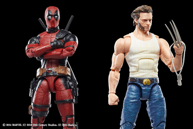 マーベルレジェンド新作！デッドプール＆ウルヴァリンがレガシー版として24年5月に発売！