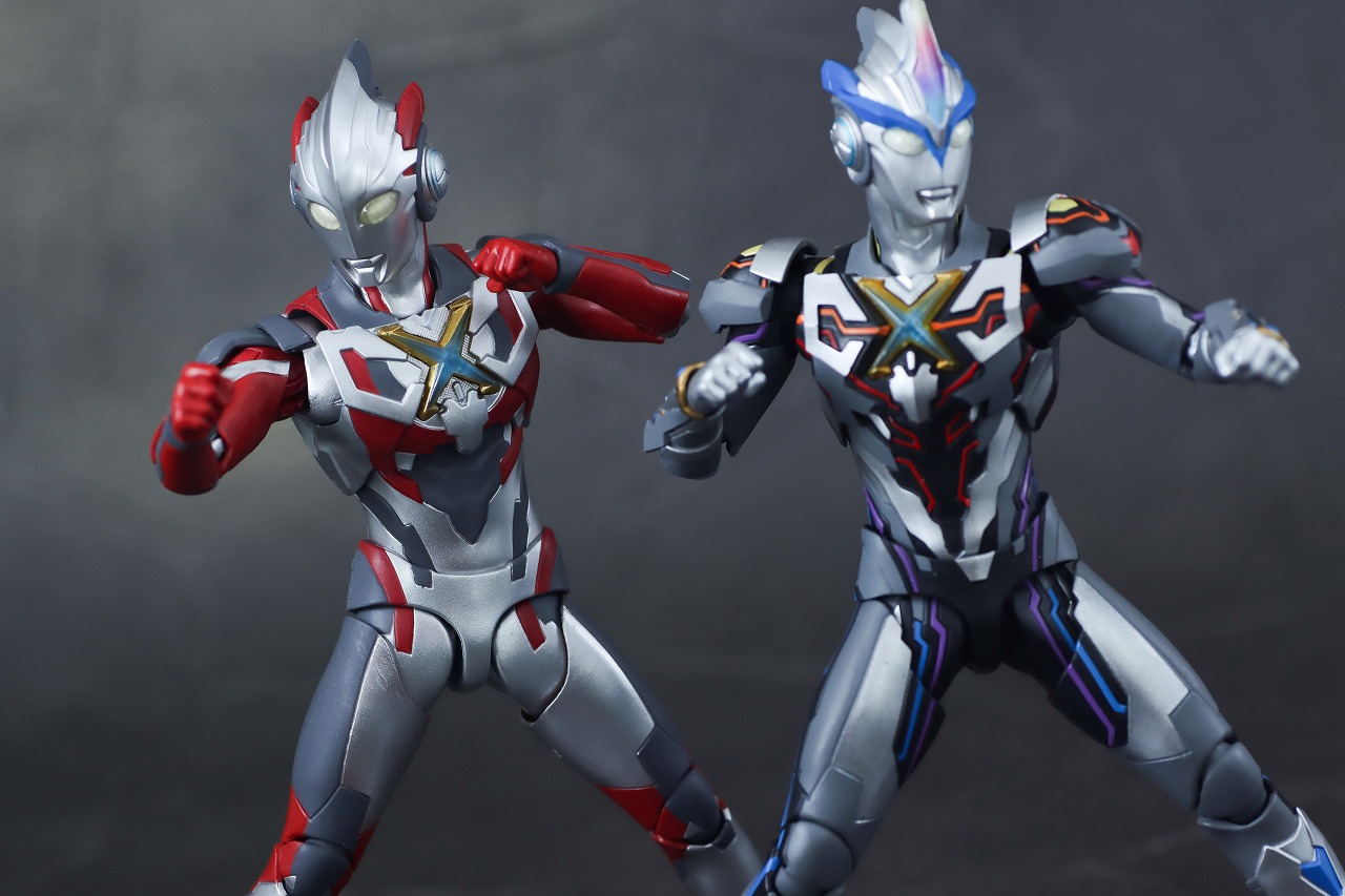 S.H.フィギュアーツ　ウルトラマンエックス（『ニュージェネレーション スターズ』Ver.）　レビュー　アクション　ウルトラマンエクシードX