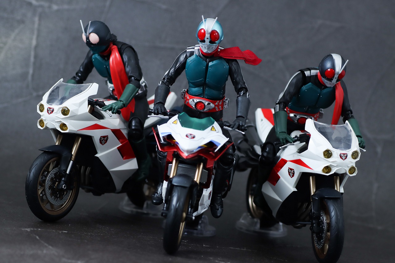 S.H.フィギュアーツ　シンサイクロン号（『シン・仮面ライダー』）　レビュー　アクション　仮面ライダー第2号　サイクロン号