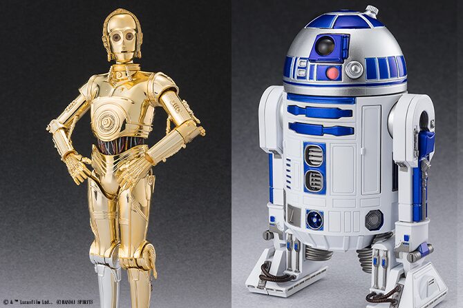 S.H.フィギュアーツ新作！C-3PO＆R2-D2が新たな仕様で2024年11月に発売！