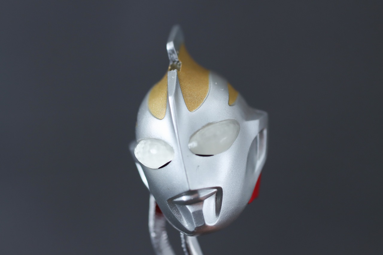 S.H.フィギュアーツ(真骨彫製法) ウルトラマンガイア(V2) エフェクトパーツセット　レビュー　付属品　差し替えヘッド