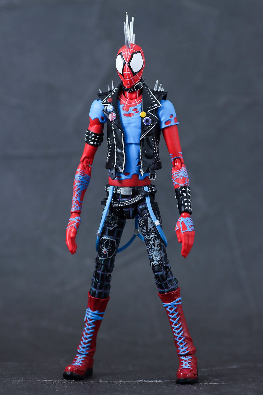 S.H.フィギュアーツ　スパイダー・パンク（『スパイダーマン：アクロス・ザ・スパイダーバース』） 　レビュー　本体