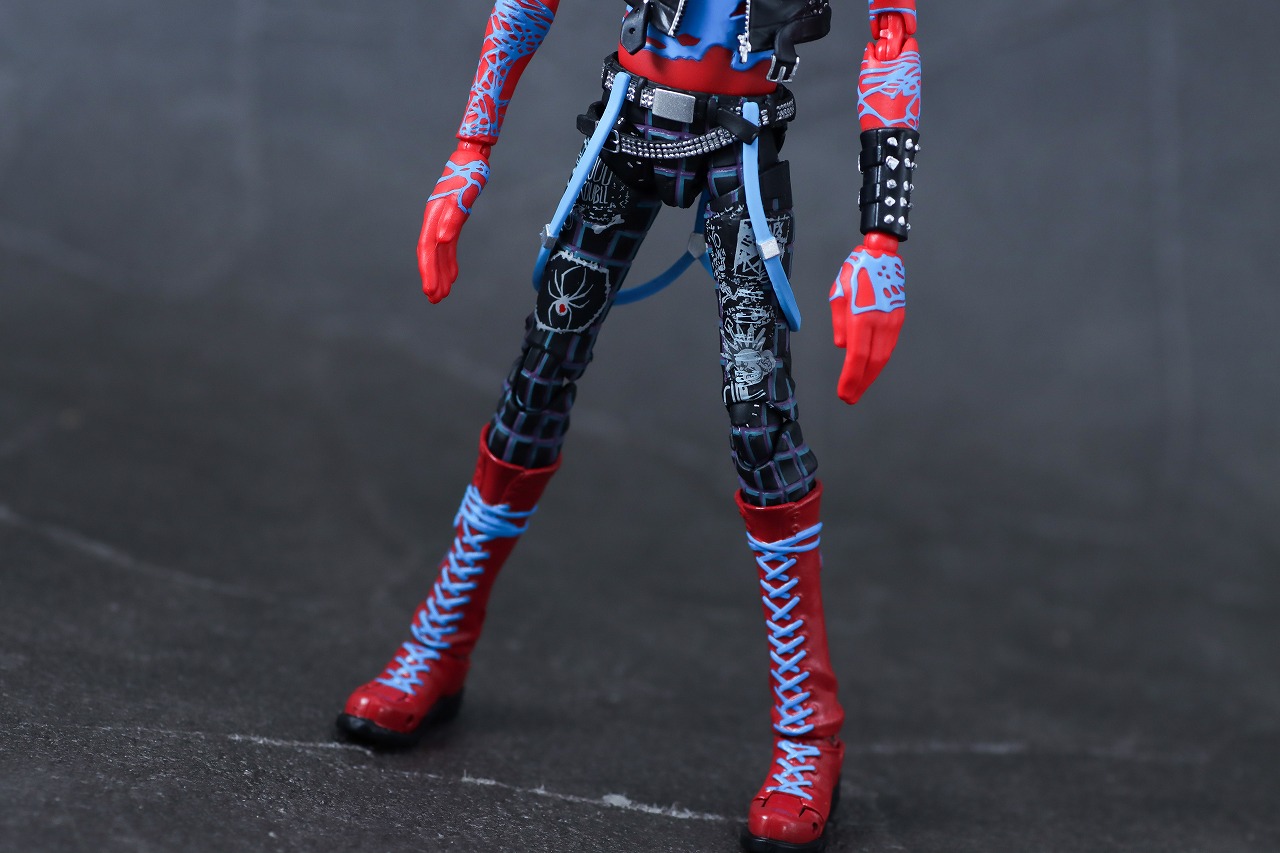 S.H.フィギュアーツ　スパイダー・パンク（『スパイダーマン：アクロス・ザ・スパイダーバース』） 　レビュー　本体