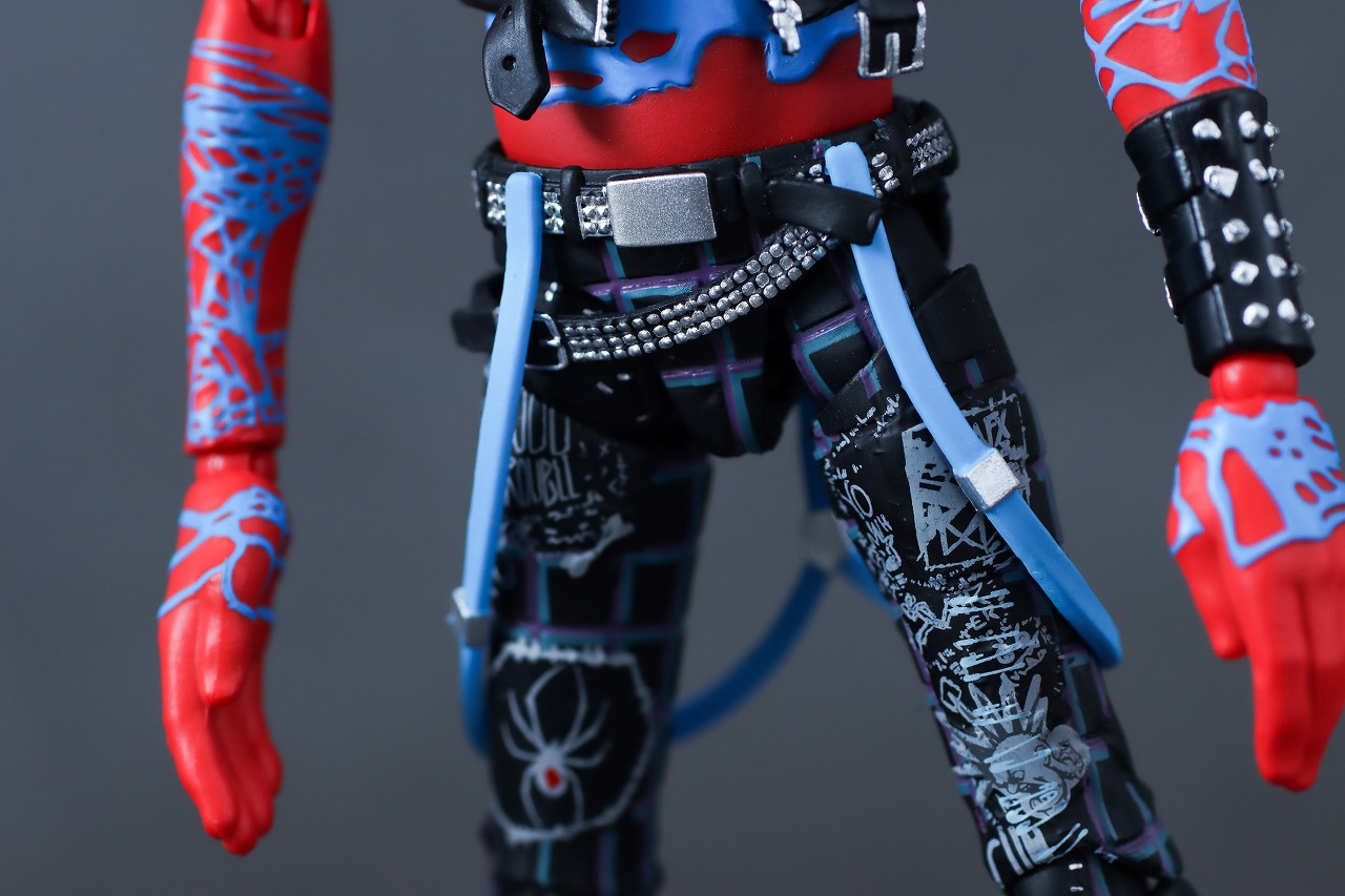 S.H.フィギュアーツ　スパイダー・パンク（『スパイダーマン：アクロス・ザ・スパイダーバース』） 　レビュー　本体