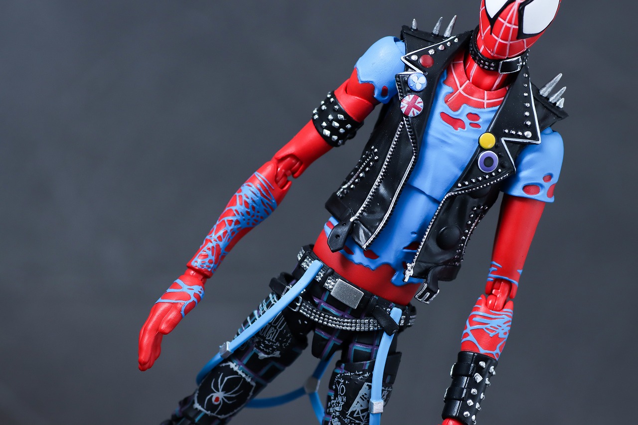 S.H.フィギュアーツ　スパイダー・パンク（『スパイダーマン：アクロス・ザ・スパイダーバース』） 　レビュー　本体