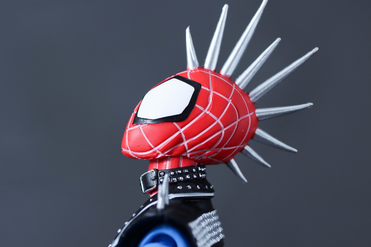 S.H.フィギュアーツ　スパイダー・パンク（『スパイダーマン：アクロス・ザ・スパイダーバース』） 　レビュー　可動範囲