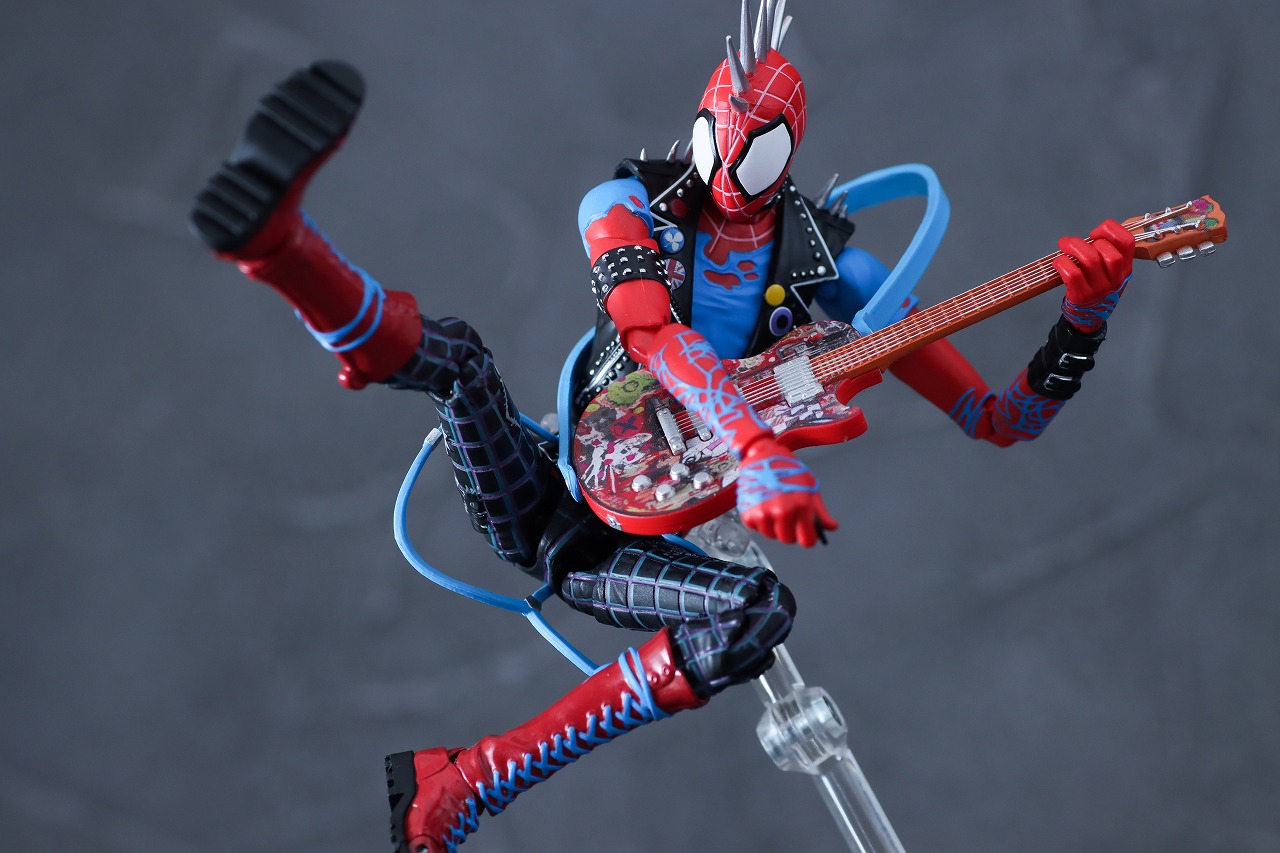 S.H.フィギュアーツ　スパイダー・パンク（『スパイダーマン：アクロス・ザ・スパイダーバース』）　レビュー