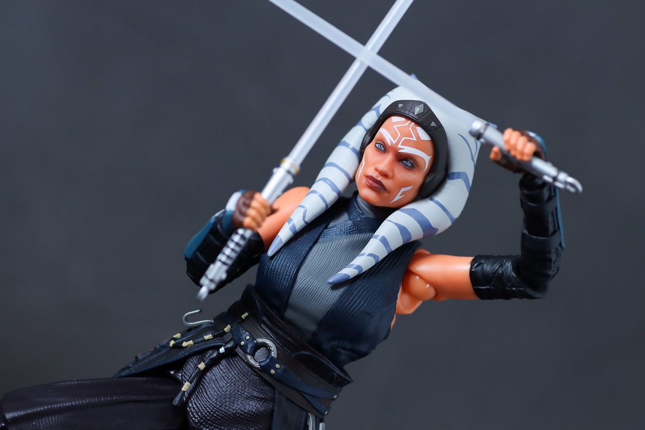 S.H.フィギュアーツ　アソーカ（『STAR WARS：Ahsoka』）　レビュー　アクション