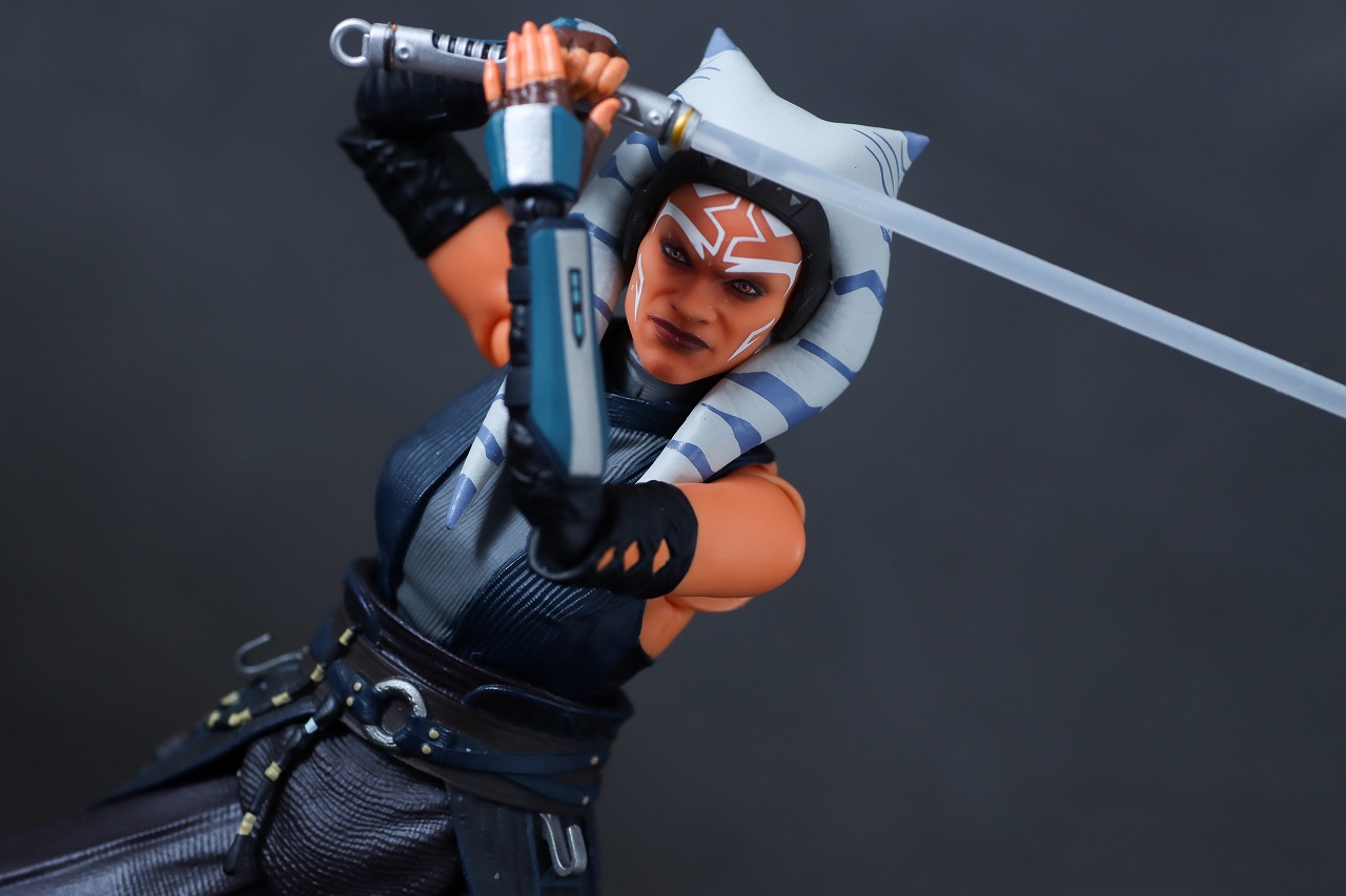 S.H.フィギュアーツ　アソーカ（『STAR WARS：Ahsoka』）　レビュー　アクション