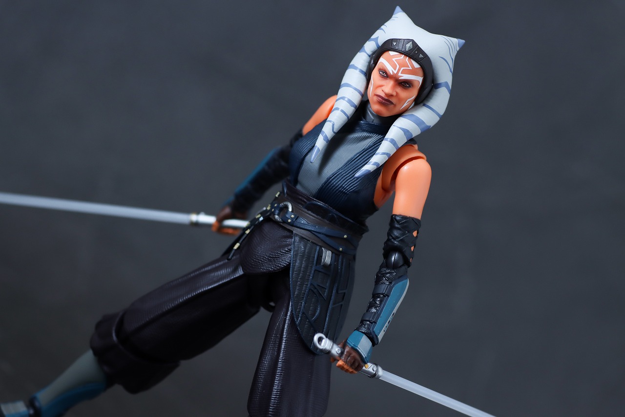 S.H.フィギュアーツ　アソーカ（『STAR WARS：Ahsoka』）　レビュー　アクション