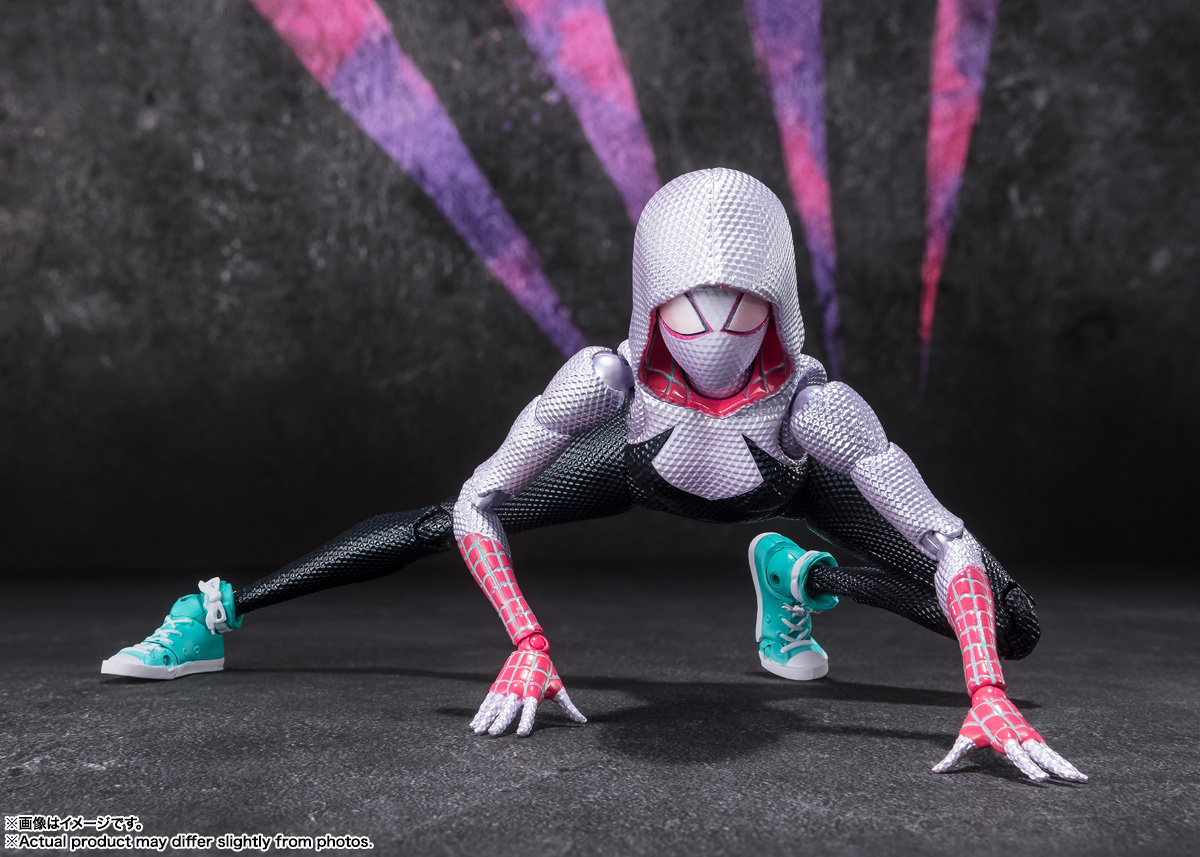 S.H.フィギュアーツ　スパイダーグウェン（『スパイダーマン：アクロス・ザ・スパイダーバース』）1610 ROOFTOP VER.