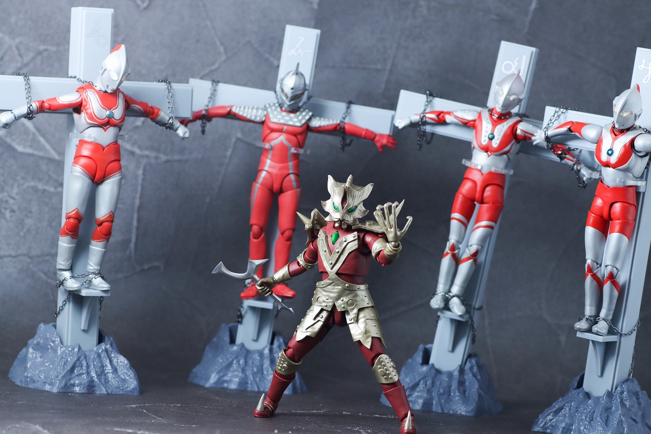 S.H.フィギュアーツ　エースキラー 銀河に散った5つの星セット　レビュー　アクション　十字架　ウルトラマンジャック