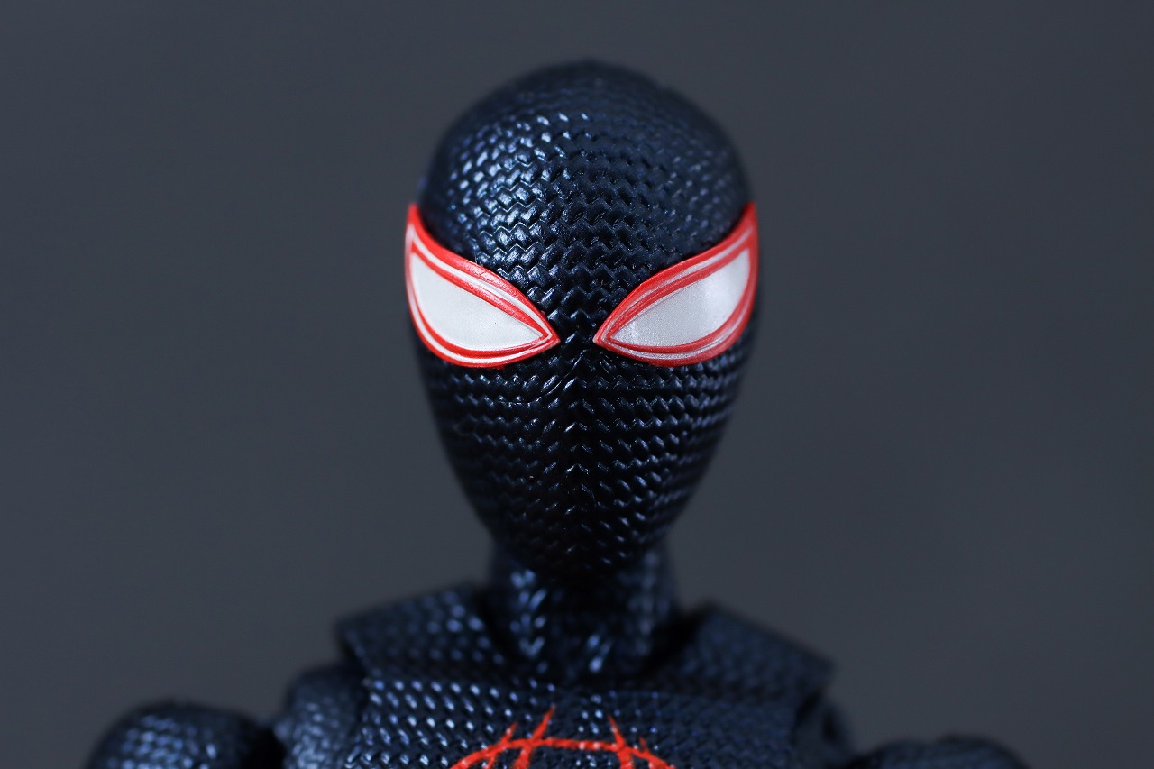 S.H.フィギュアーツ　スパイダーマン／マイルス・モラレス　1610ROOFTOP VER.　レビュー　付属品　差し替え目パーツ